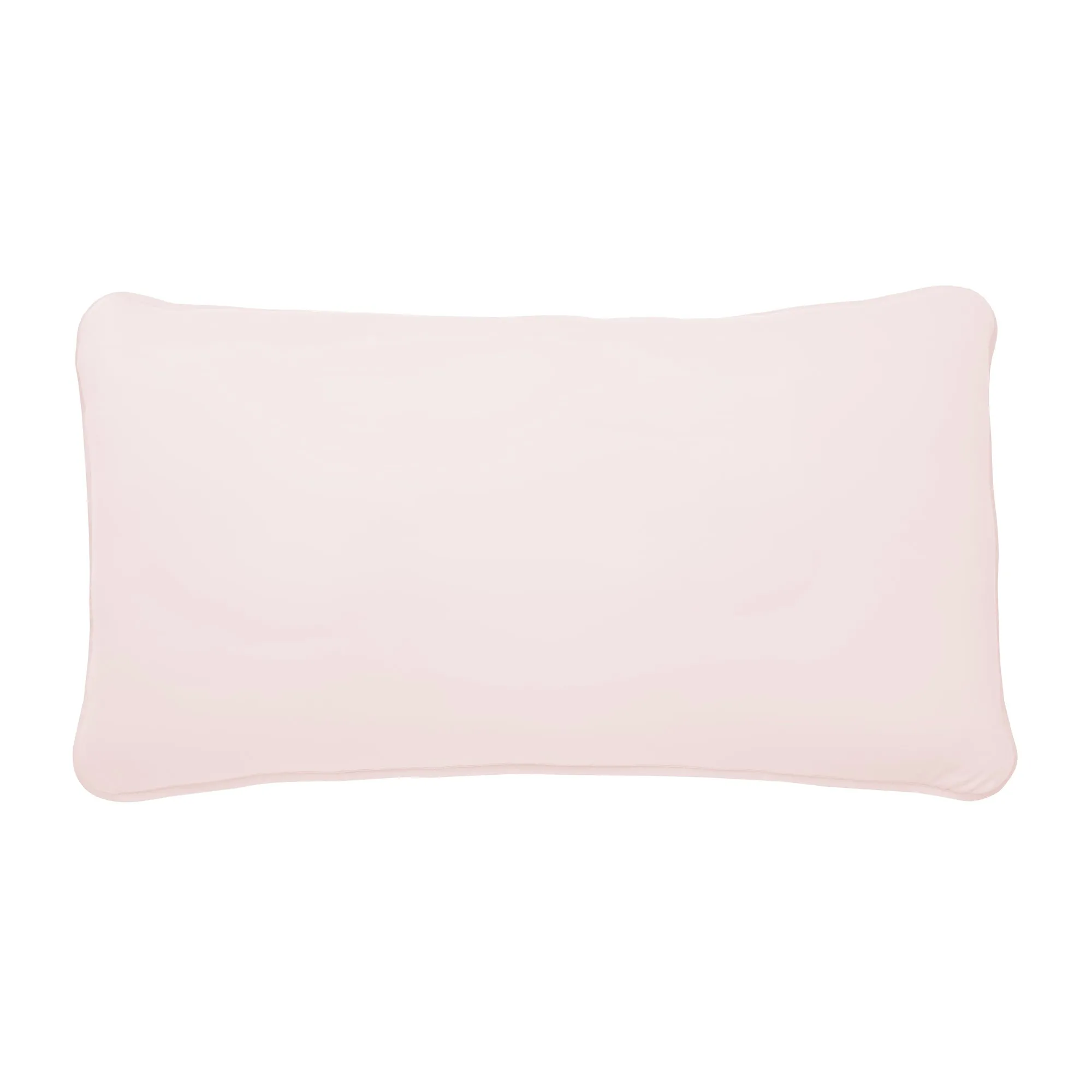 King Quilted Pillowcase in Blush