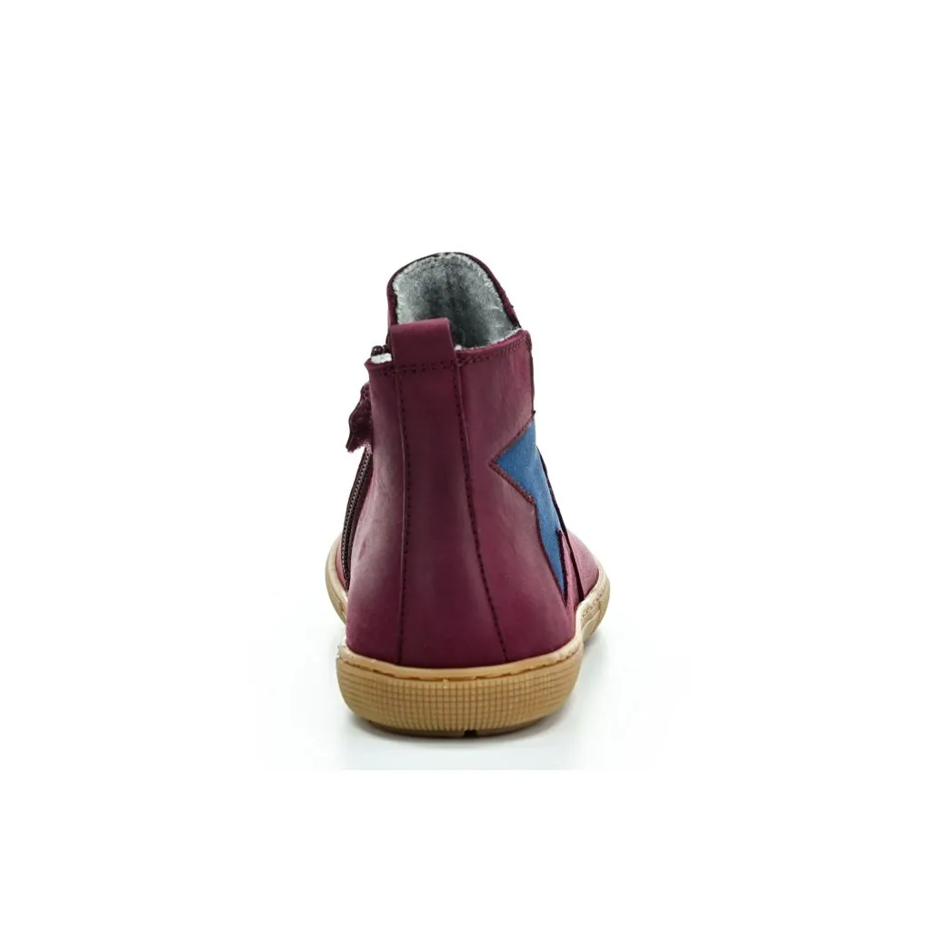 Koel4kids Dana Hydro Merino Bordeaux barefoot shoes