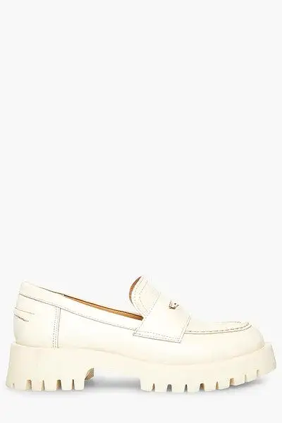 Lawrence Bone Leather Loafer