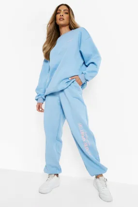 Luxury Sport Back Print Sweater Tracksuit