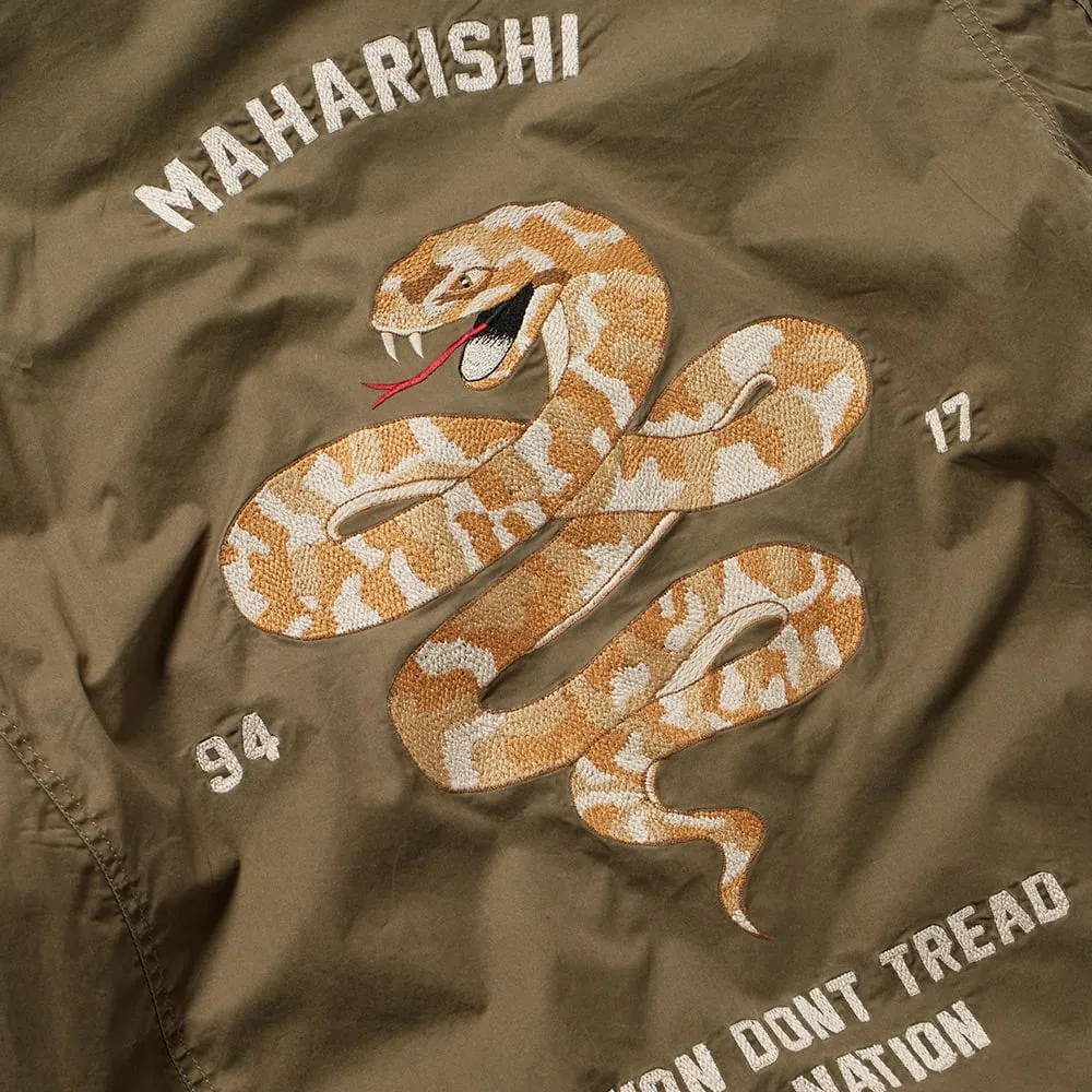 Maharishi Adder Tour JacketMaha Olive