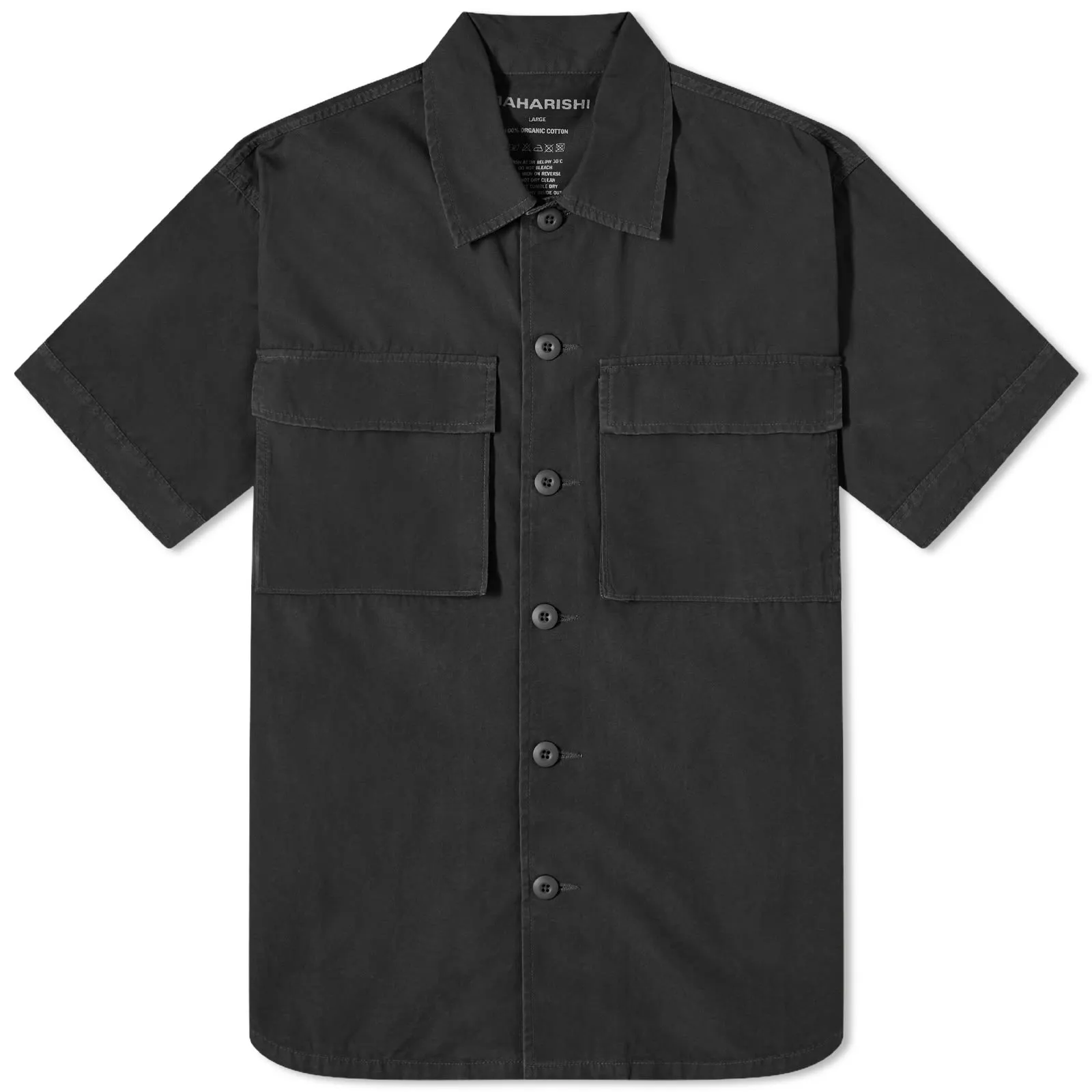 Maharishi Advisors Short Sleeve ShirtBlack