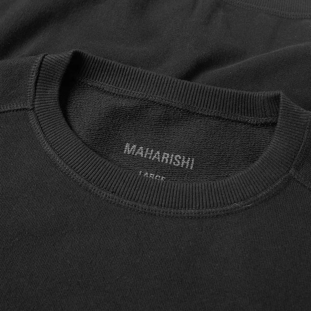 Maharishi Integrated Dragon Crew SweatBlack