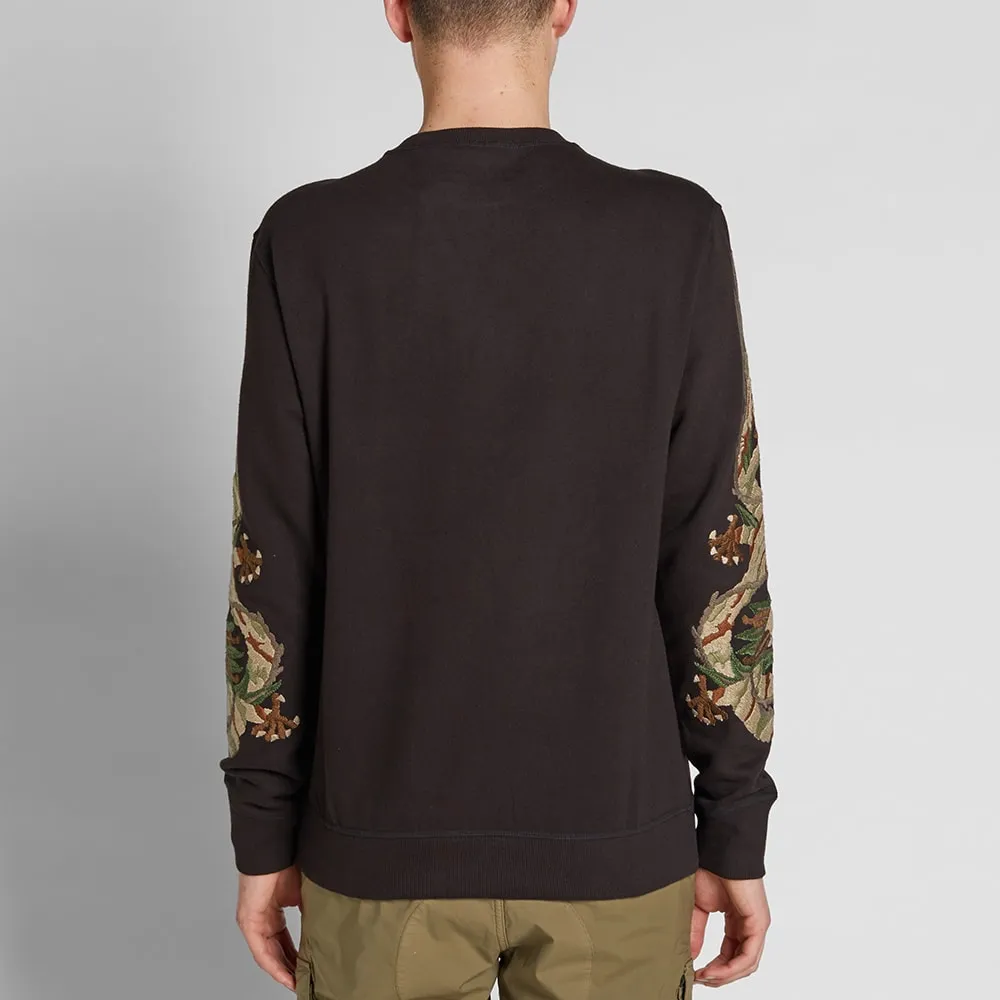 Maharishi Original Dragon Crew SweatBlack