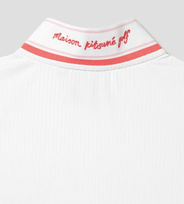 MAISON KITSUNE  |Sleeveless Street Style Plain Logo Tanks & Camisoles