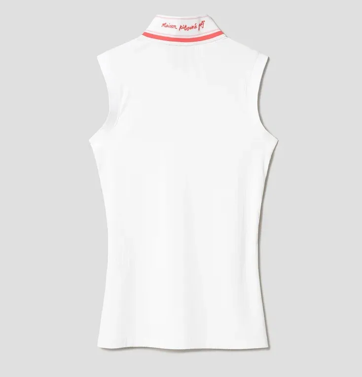 MAISON KITSUNE  |Sleeveless Street Style Plain Logo Tanks & Camisoles