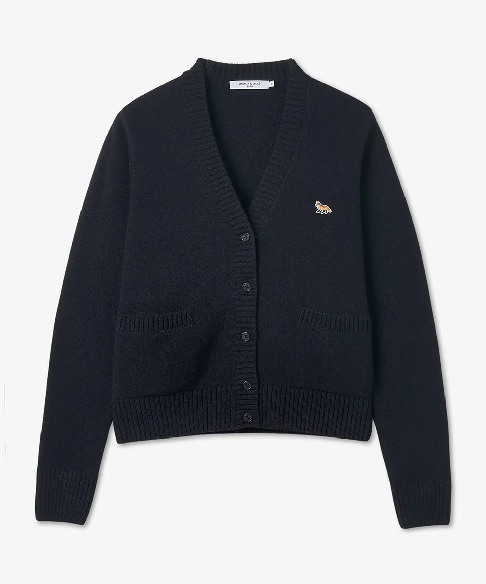 MAISON KITSUNE  |Street Style Logo Cardigans