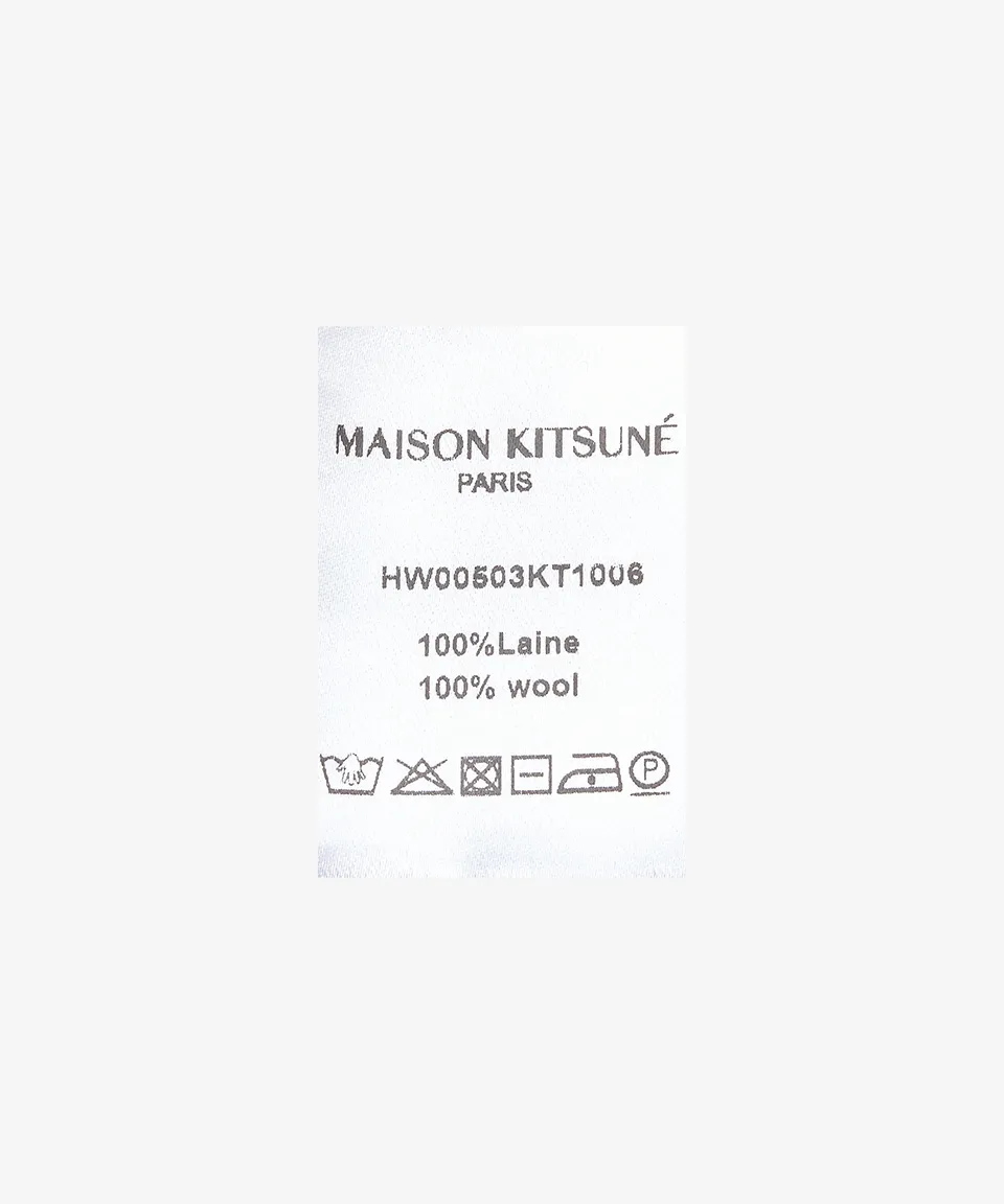 MAISON KITSUNE  |Street Style Logo Cardigans