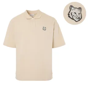 MAISON KITSUNE  |Street Style Short Sleeves Logo Designers Polos