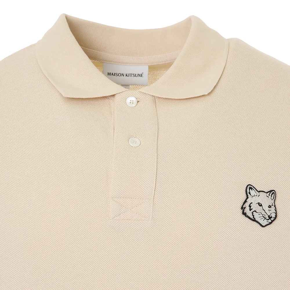 MAISON KITSUNE  |Street Style Short Sleeves Logo Designers Polos