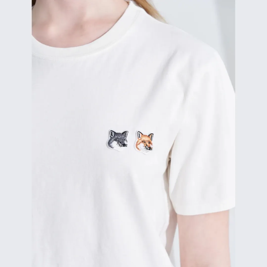 MAISON KITSUNE  |Unisex Street Style Plain Other Animal Patterns Logo