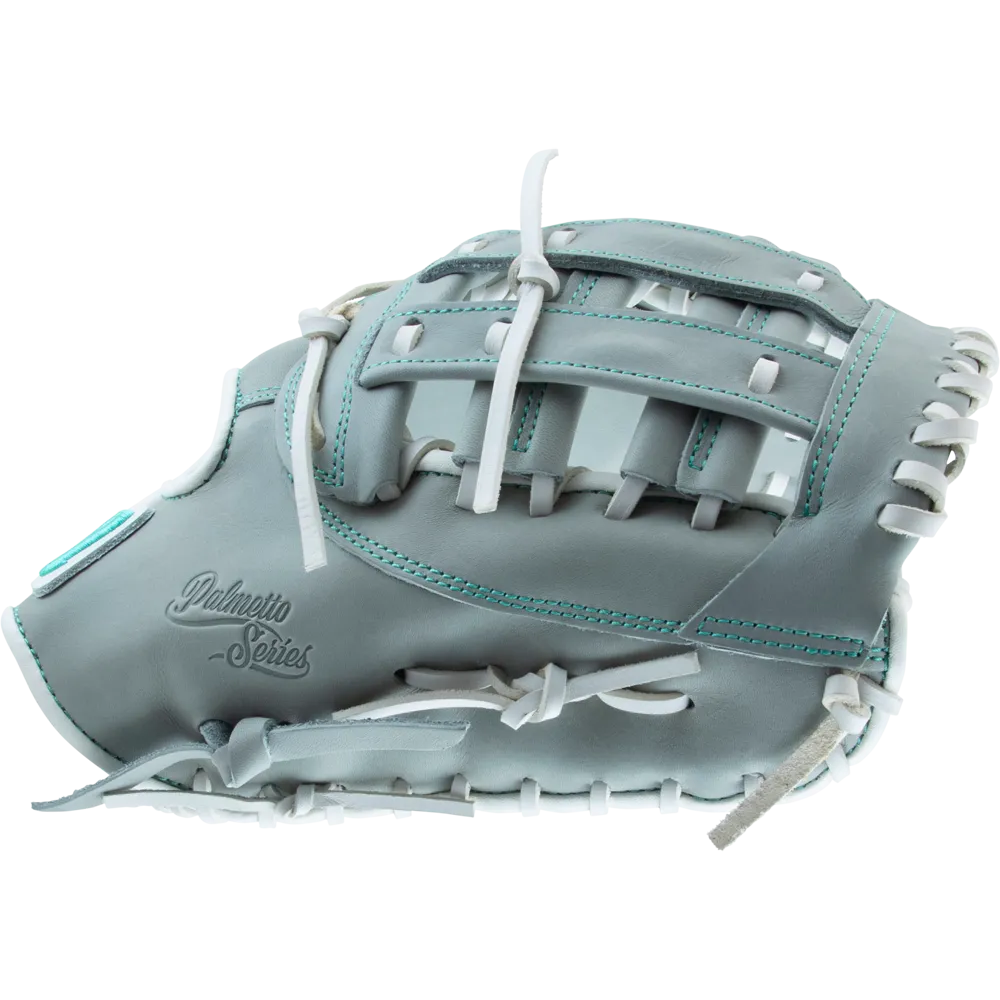 Marucci Palmetto 39S2 13 Fastpitch First Base Mitt: MFG3PL39S2FP-GY