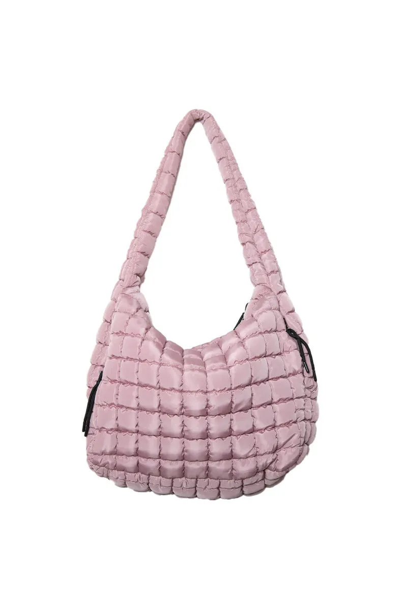 Mauve Hobo Tote Bag