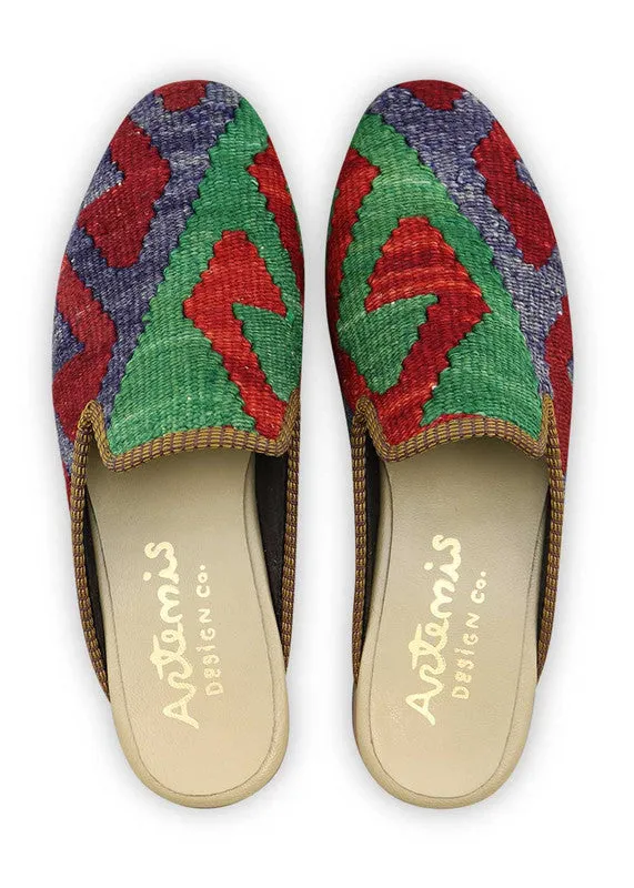 Men's Kilim Slippers - Size 10