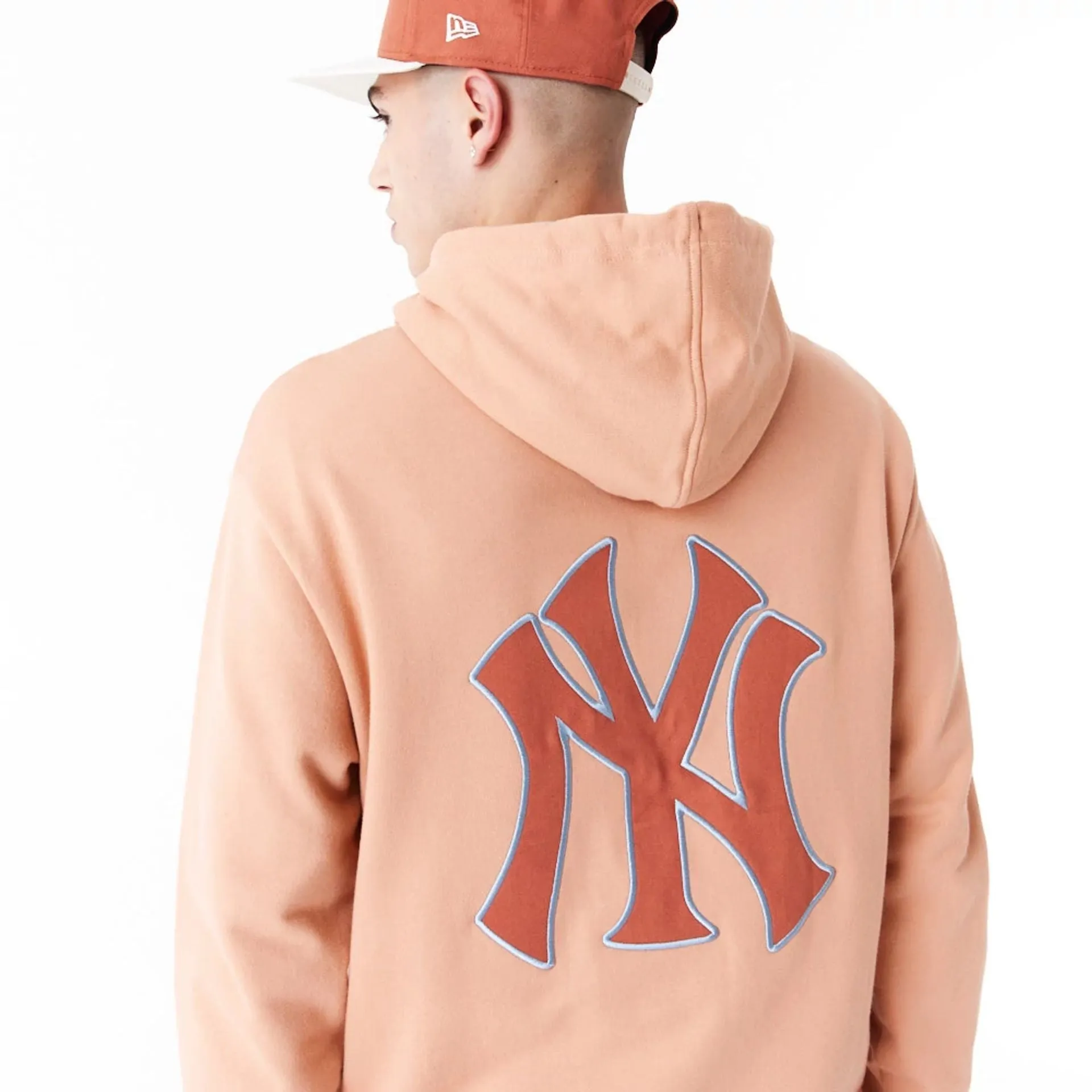 New York Yankees MLB World Series Brown Oversized Pullover Hoodie