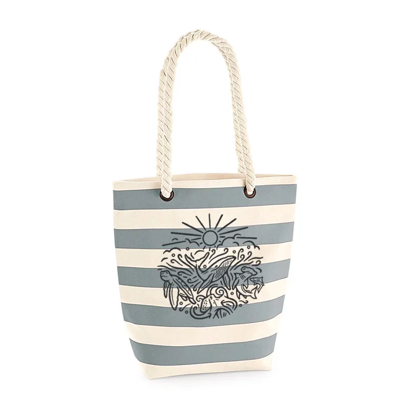 Ocean Inspired Tote Bag