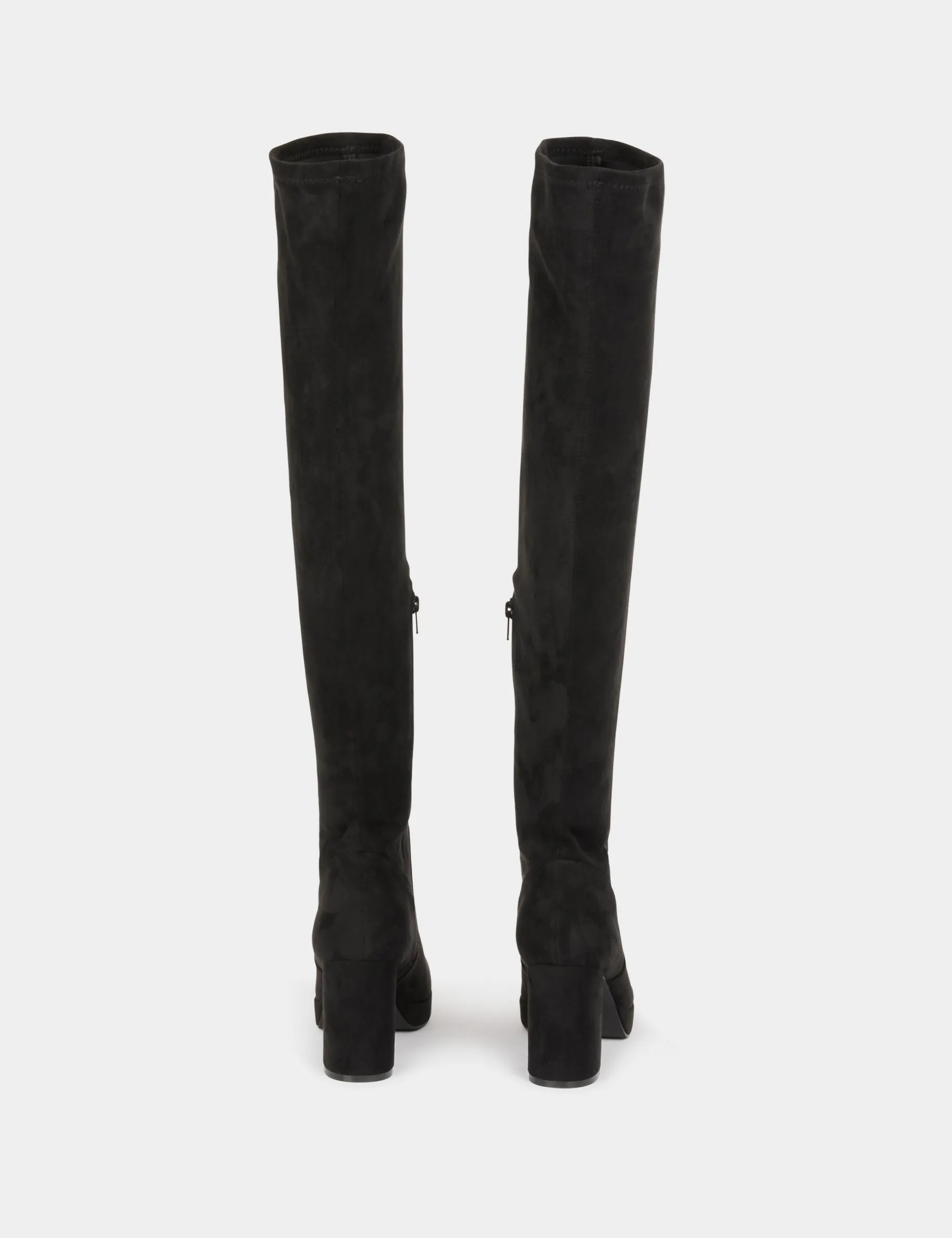 Over the knee boots black women