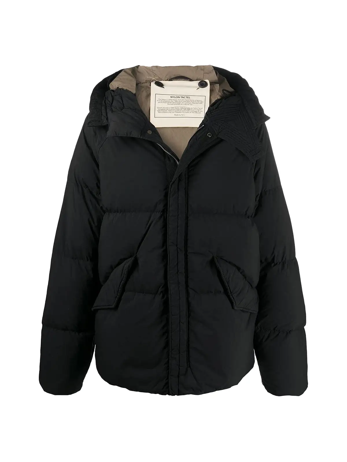 padded hooded jacket