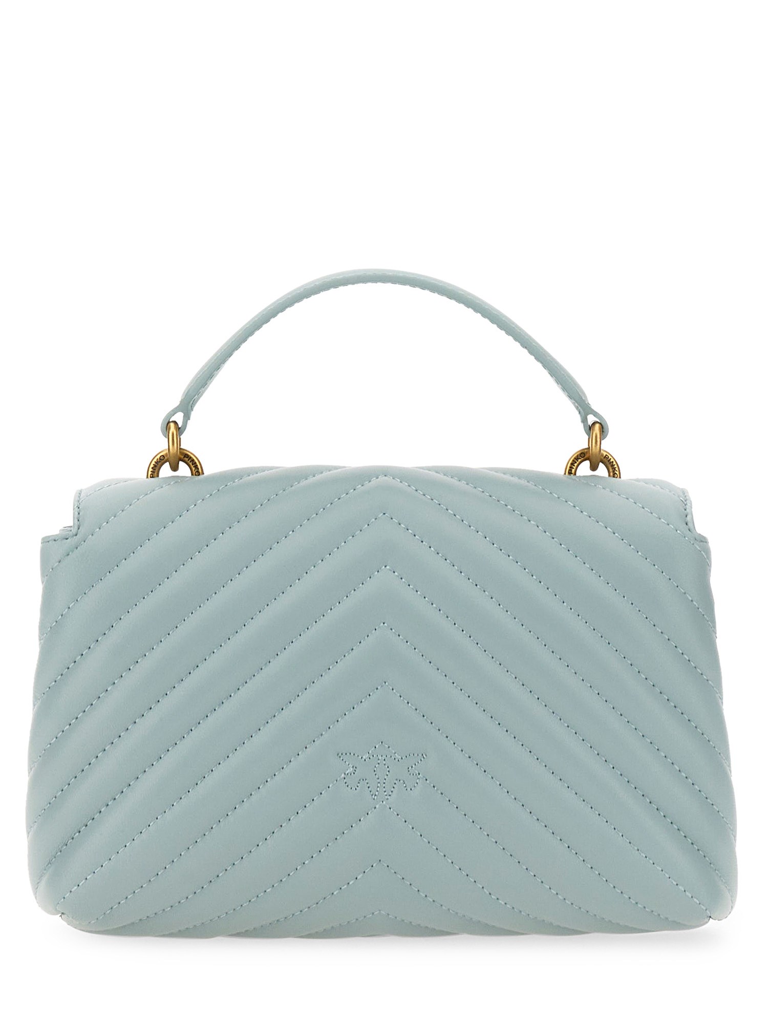 PINKO    LOVE PUFF MINI QUILTED NAPPA LEATHER BAG