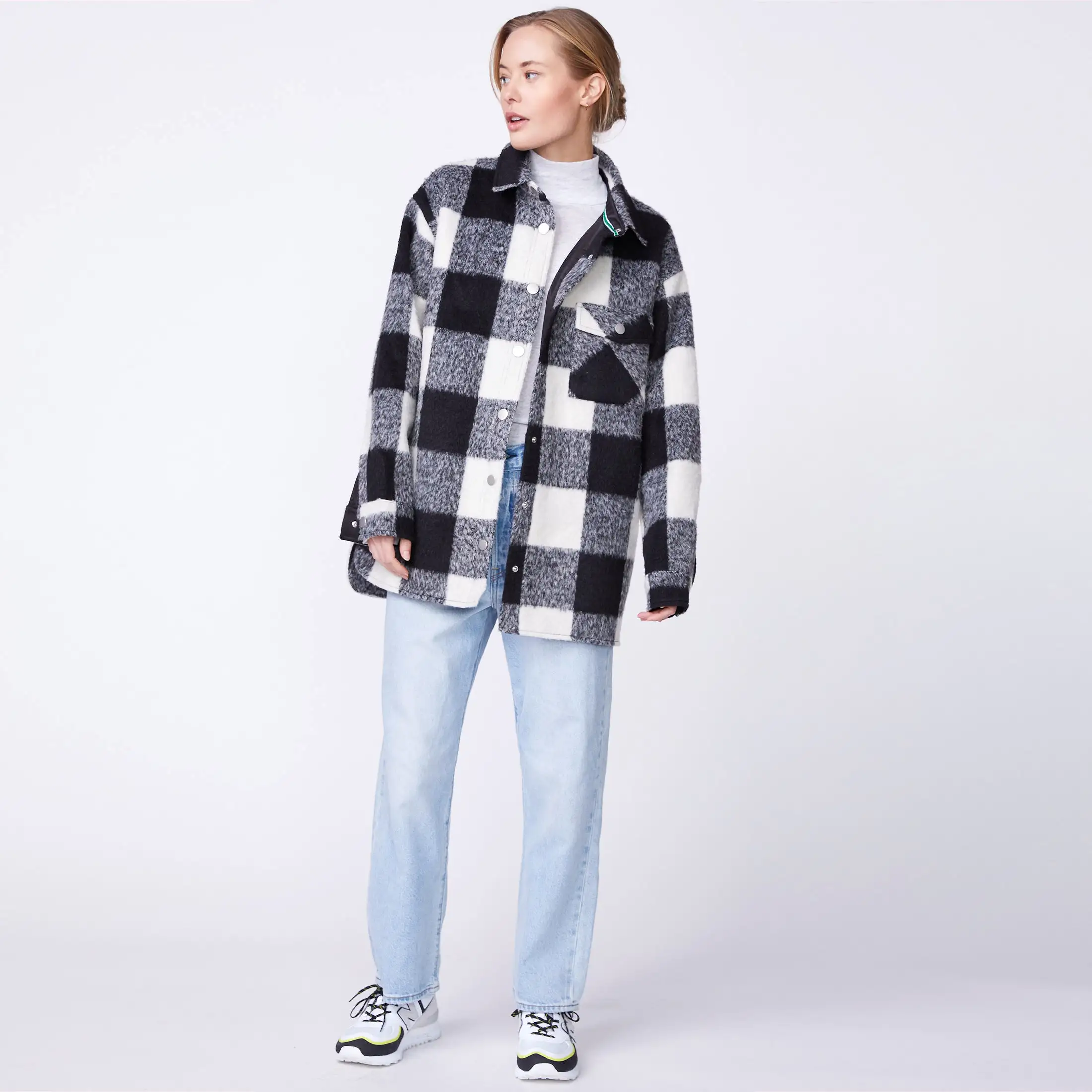 Plaid Flannel Jacket