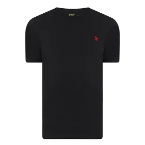 POLO RALPH LAUREN Crew Neck T-Shirt - Black