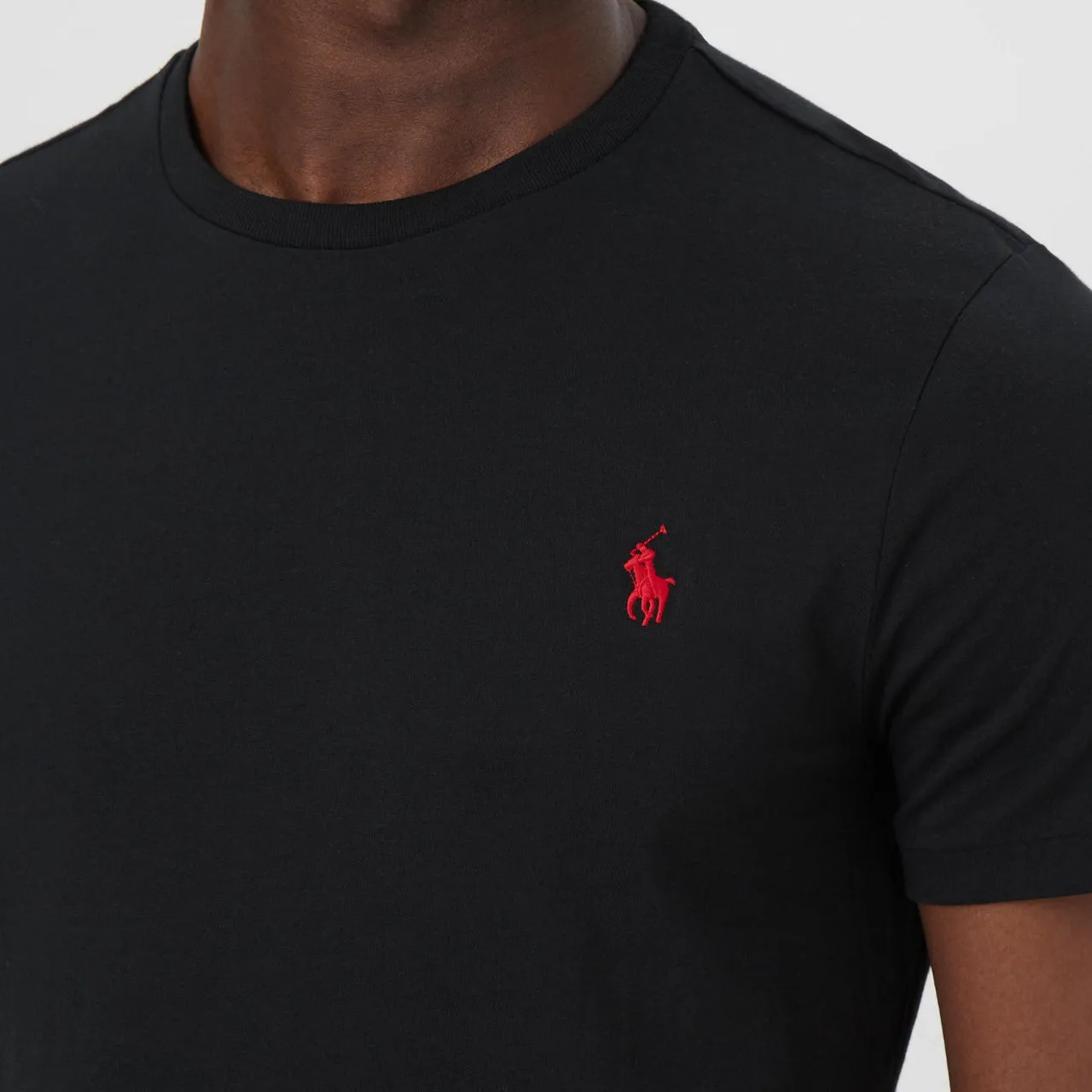 POLO RALPH LAUREN Crew Neck T-Shirt - Black