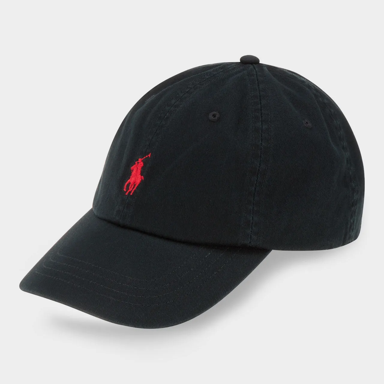 POLO RALPH LAUREN Logo Twill Cap - Black