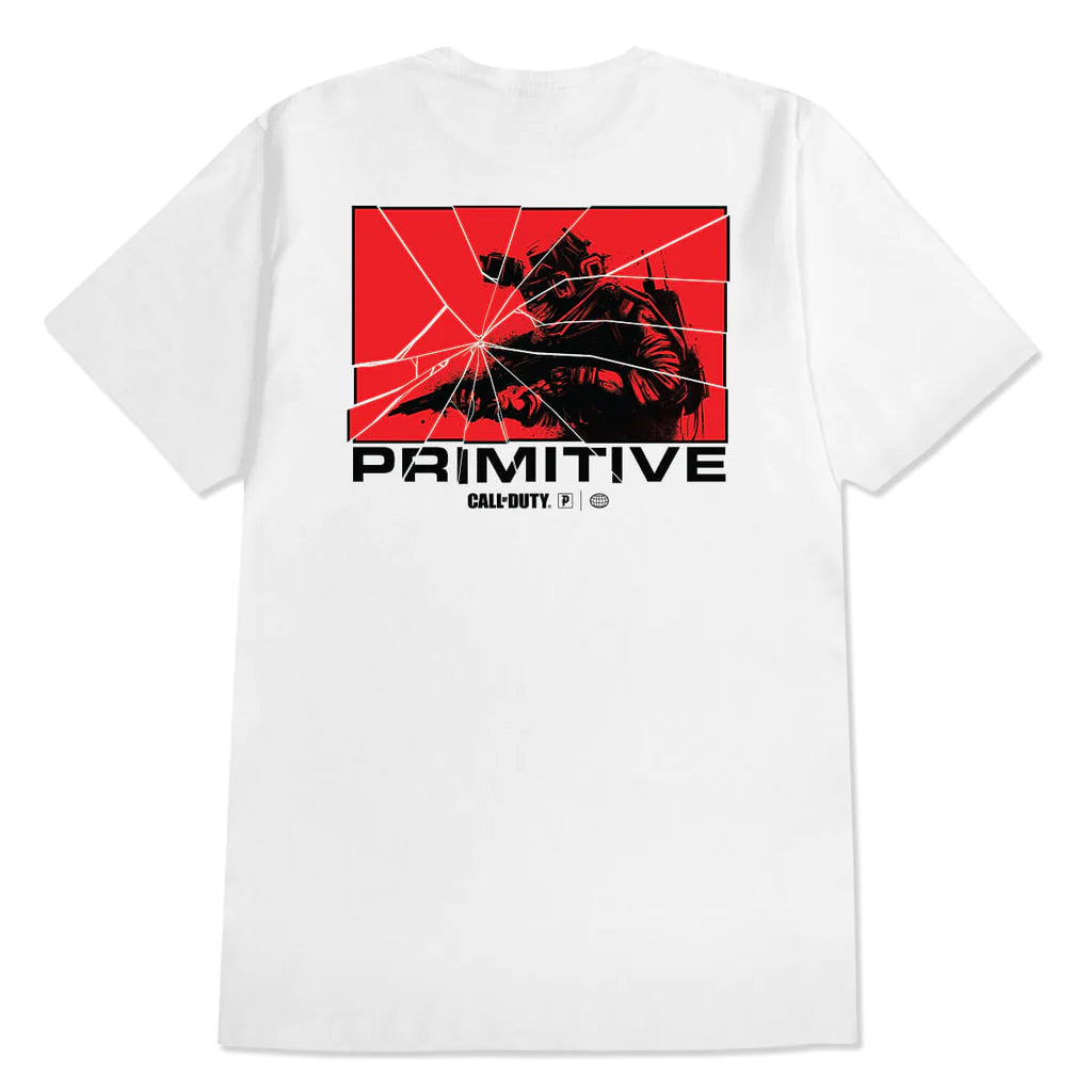 PRIMITIVE X CALL OF DUTY Alpha Graphic T-Shirt - White