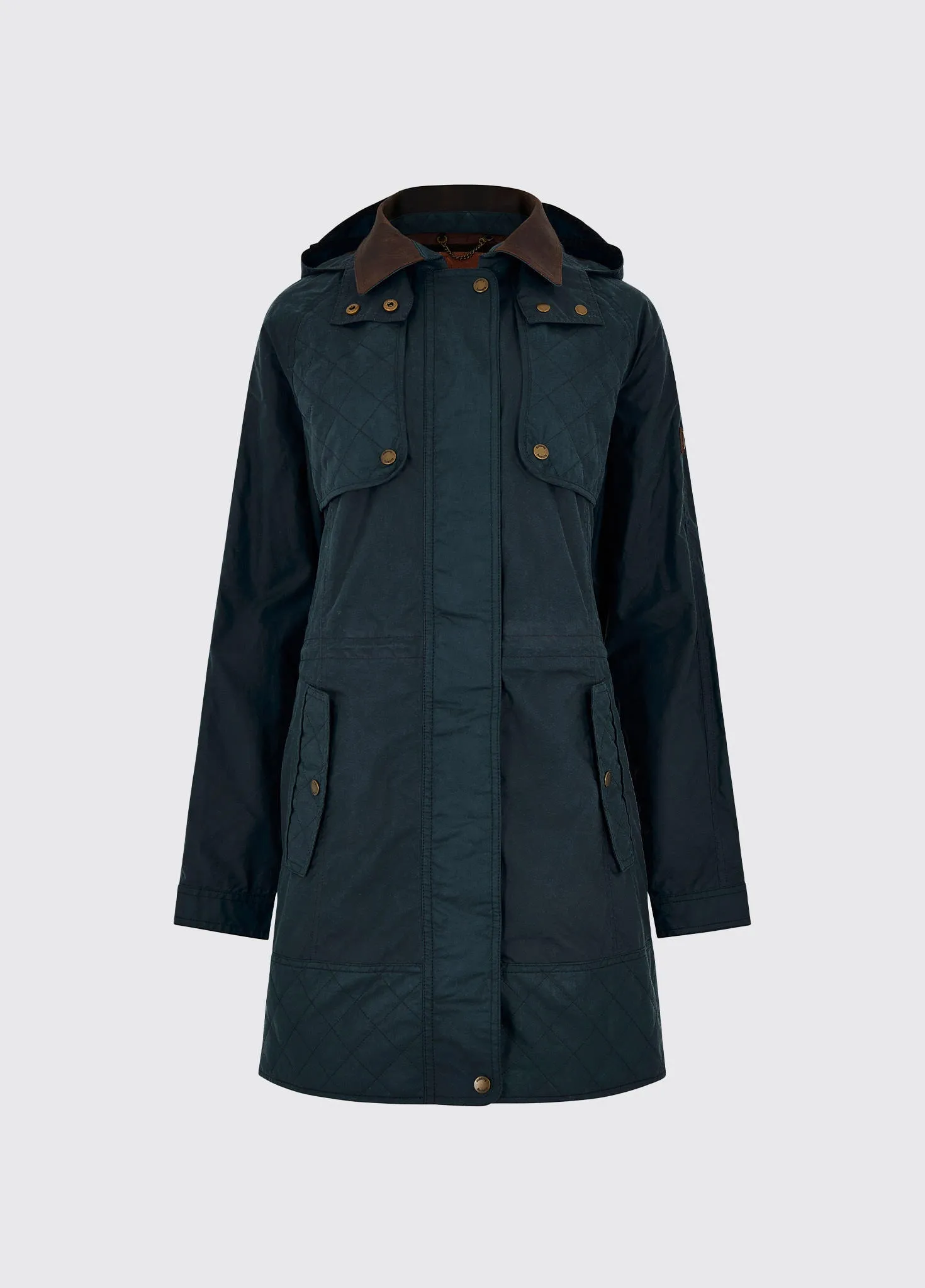 Radford Ladies Wax Jacket - Storm Blue