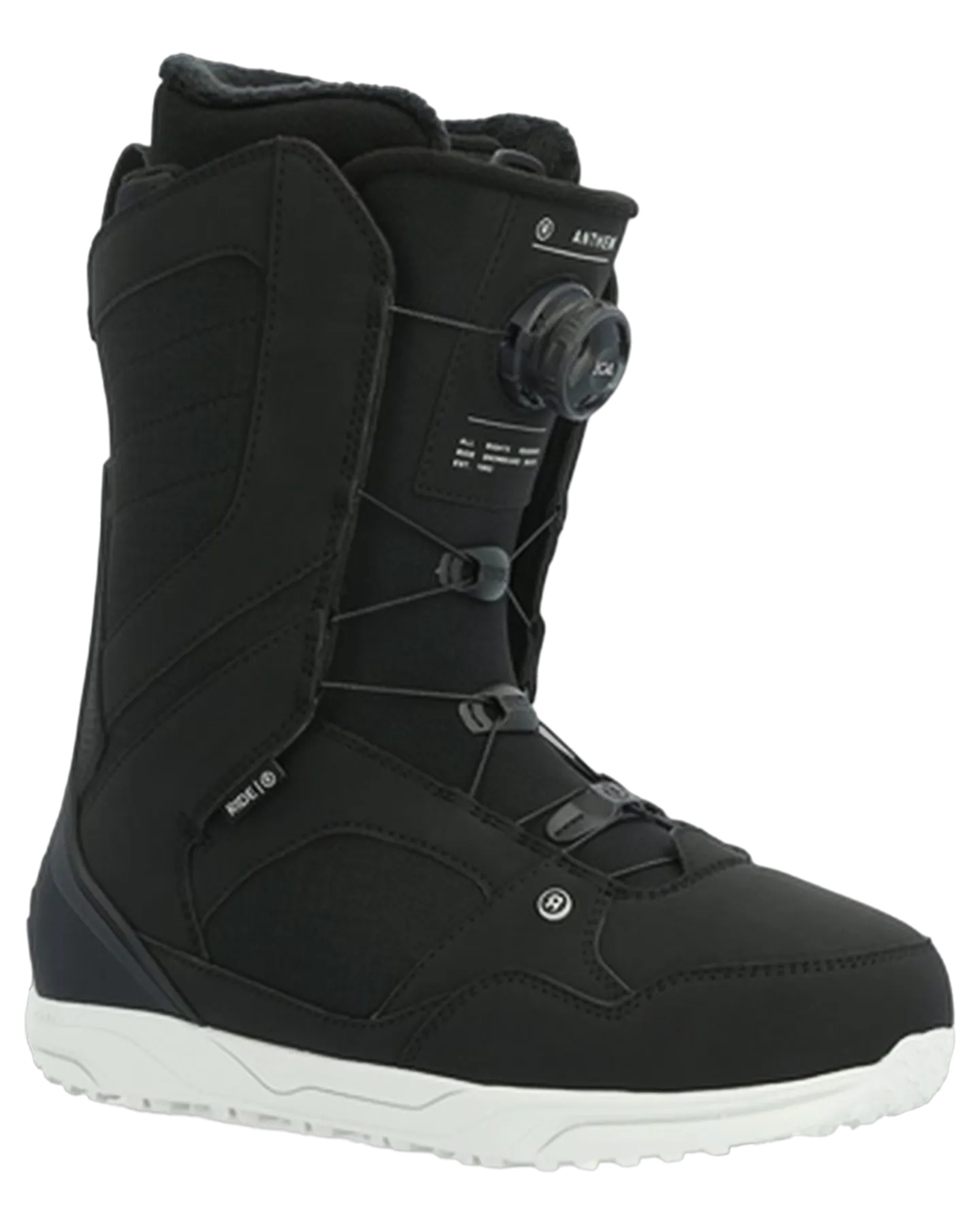 Ride Anthem Boa Snowboard Boots - Black - 2024 | Shop Snowboard Boots at Trojan Wake Ski Snow & Snow Skiers Warehouse