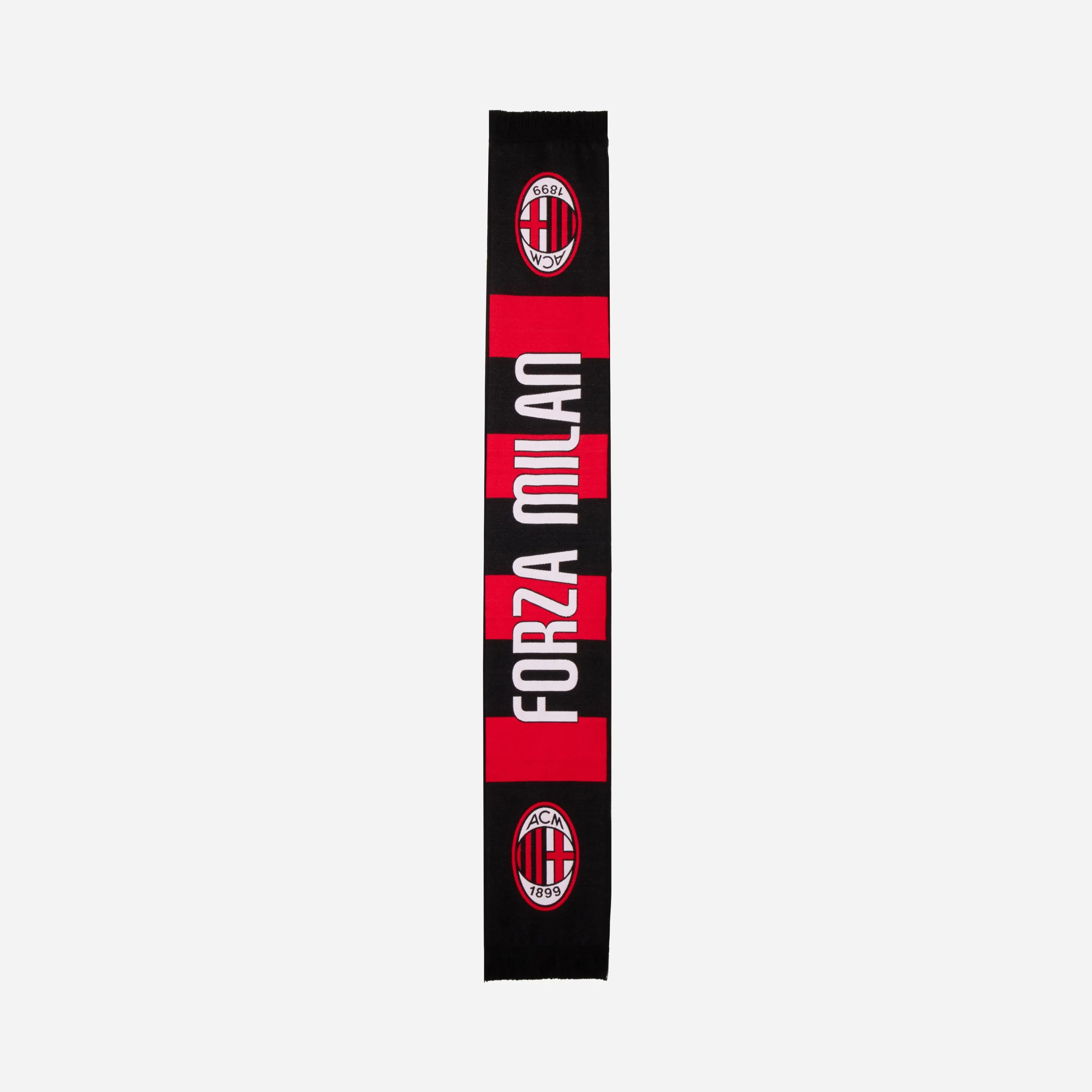 SCIARPA FORZA MILAN CON LOGO