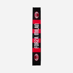 SCIARPA FORZA MILAN CON LOGO