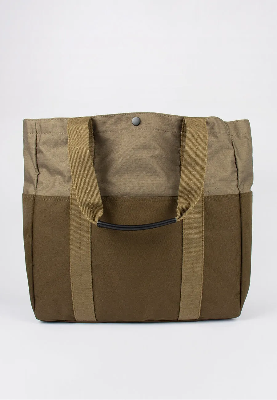 Sherpa Tote Bag - army green