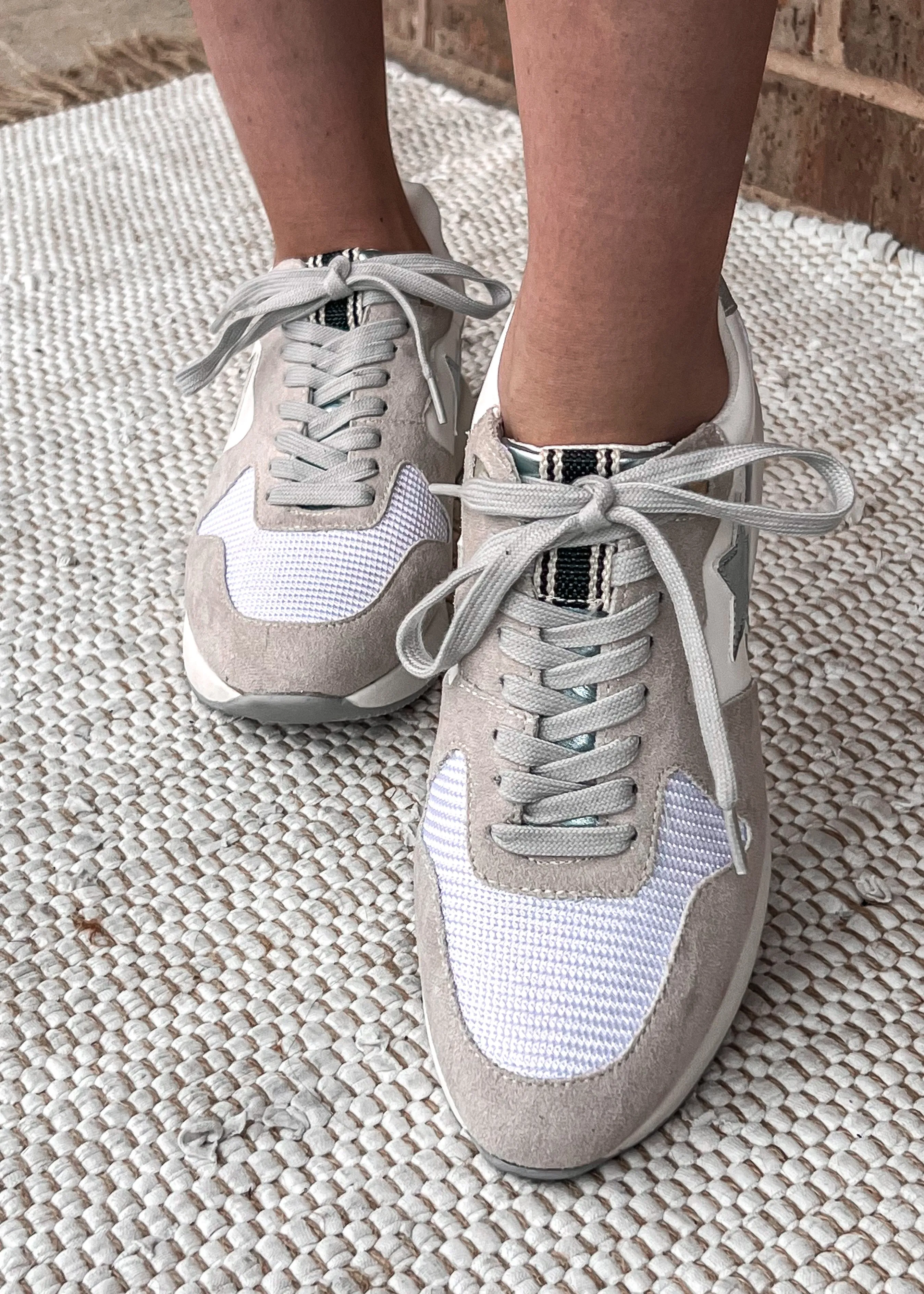 Shu Shop Patricia Sneaker | Light Grey