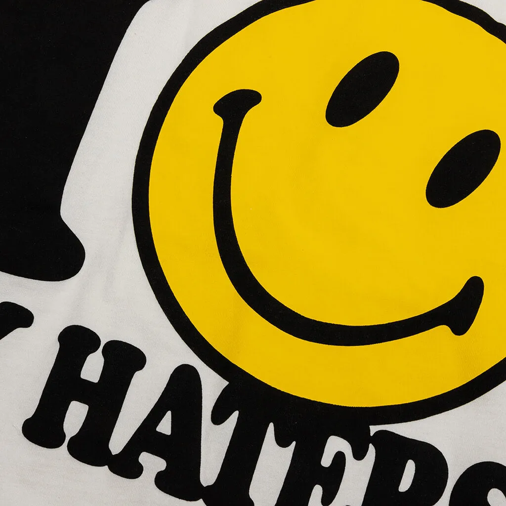 Smiley Haters T-Shirt - Cream