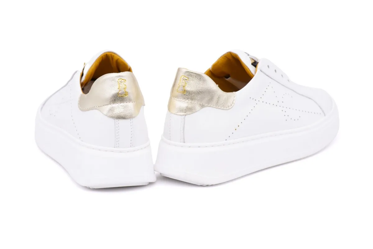 Sneaker slip on in pelle 22502