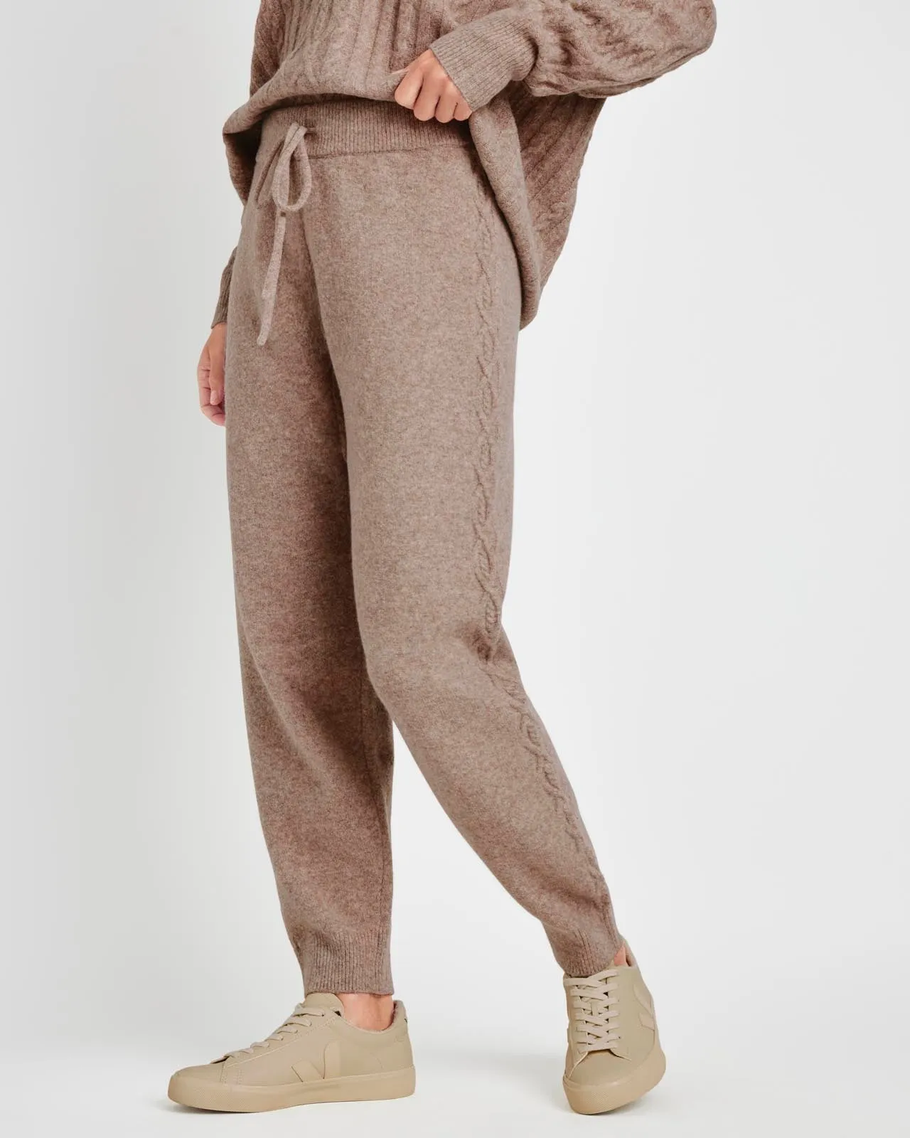 Stassi Cable Sweater Jogger