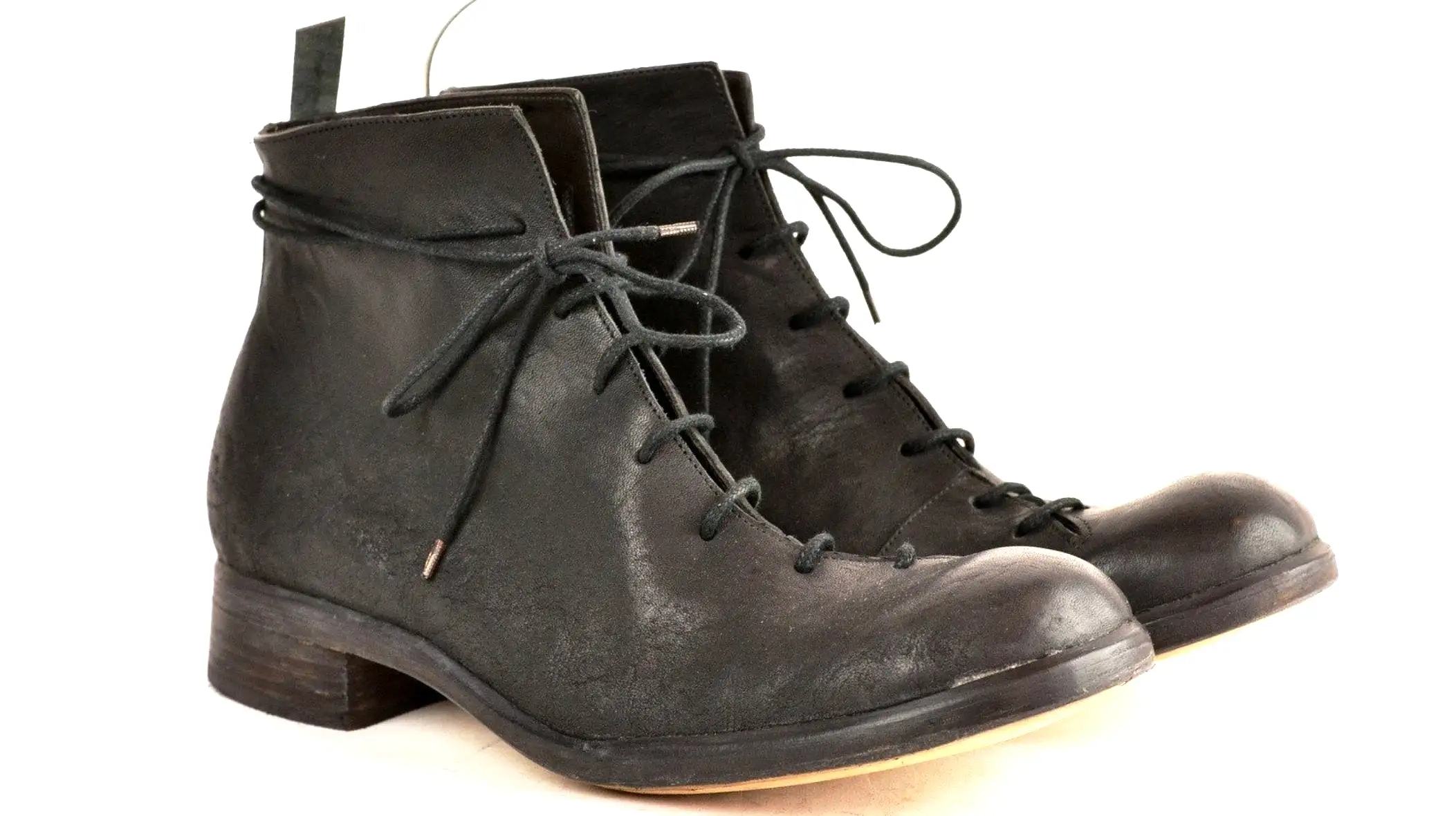 Suture Boot  |  Black Washed