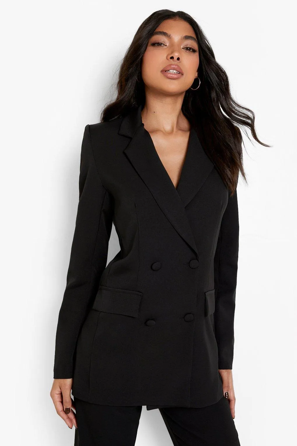 Tall Oversized Double Breasted Blazer