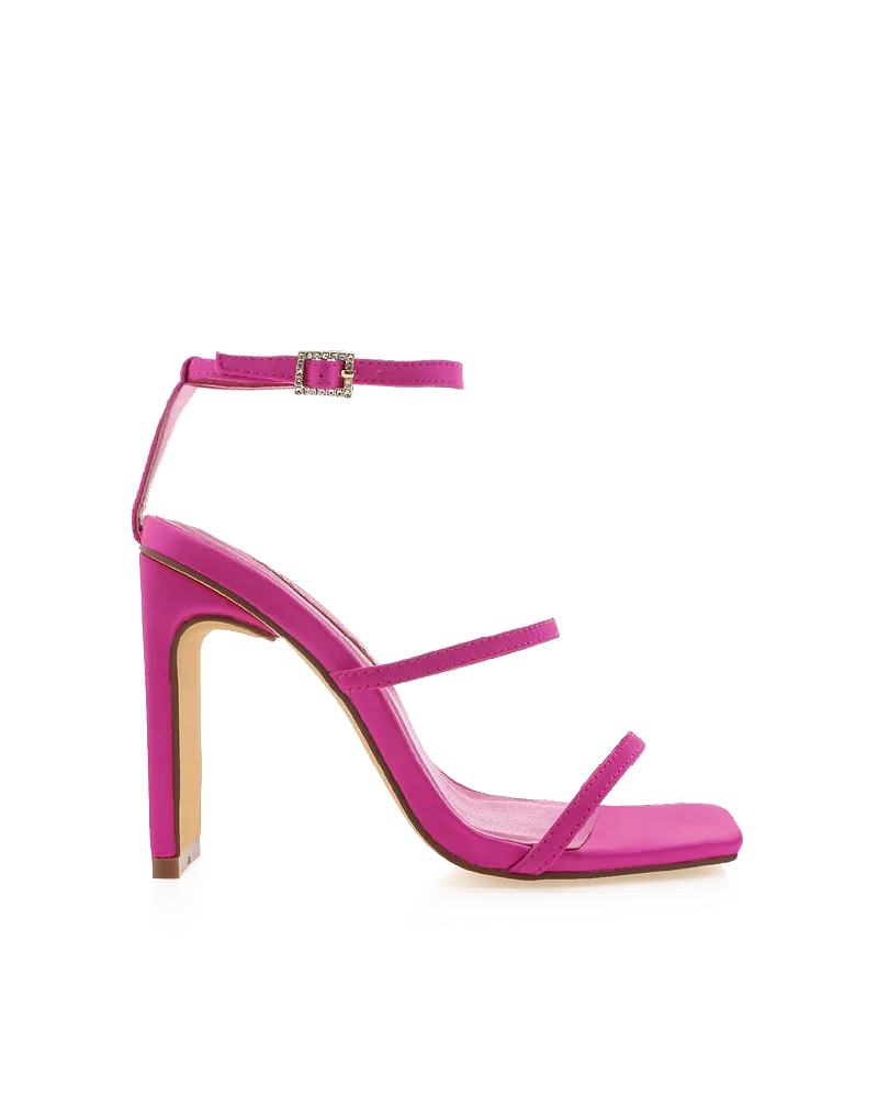 Tiaka Satin Strappy Heel