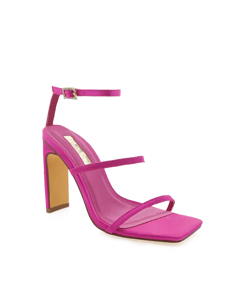 Tiaka Satin Strappy Heel