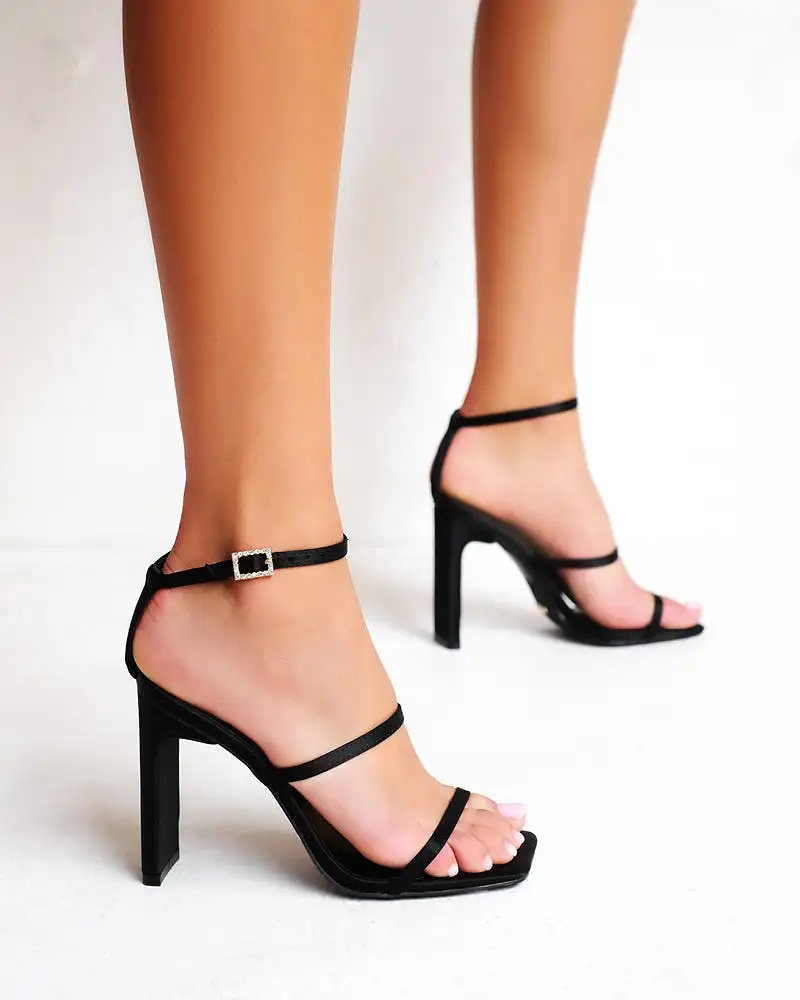 Tiaka Satin Strappy Heel