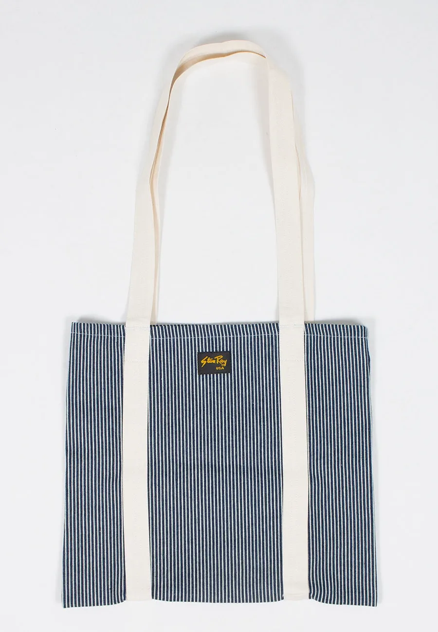 Tote Bag - hickory stripe