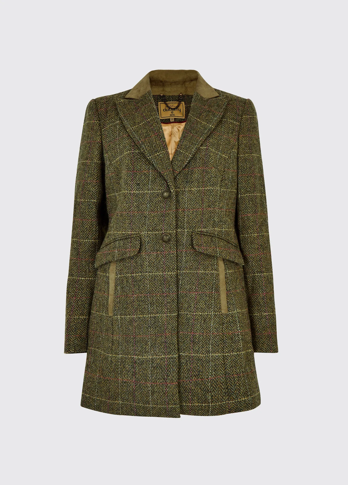 Treefern Women's Tweed Jacket - Thistle