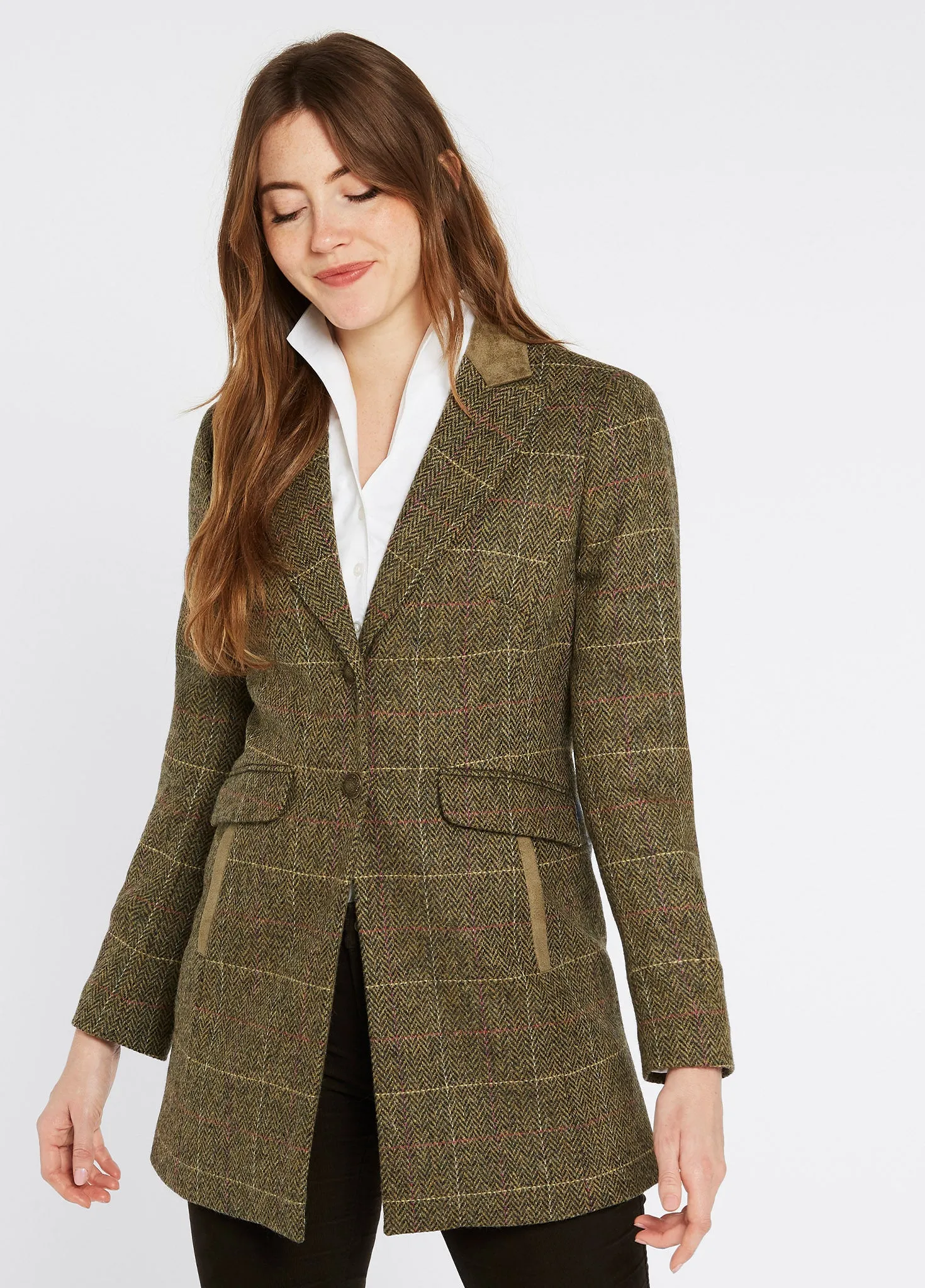 Treefern Women's Tweed Jacket - Thistle