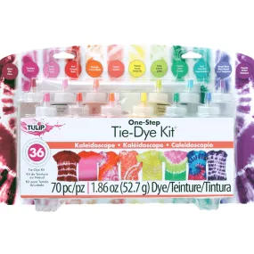 Tulip One Step 12 Colour Tie Dye Kit Kaleidoscope 70pc