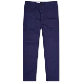 Universal Works Byron Twill Fatigue PantWork Blue