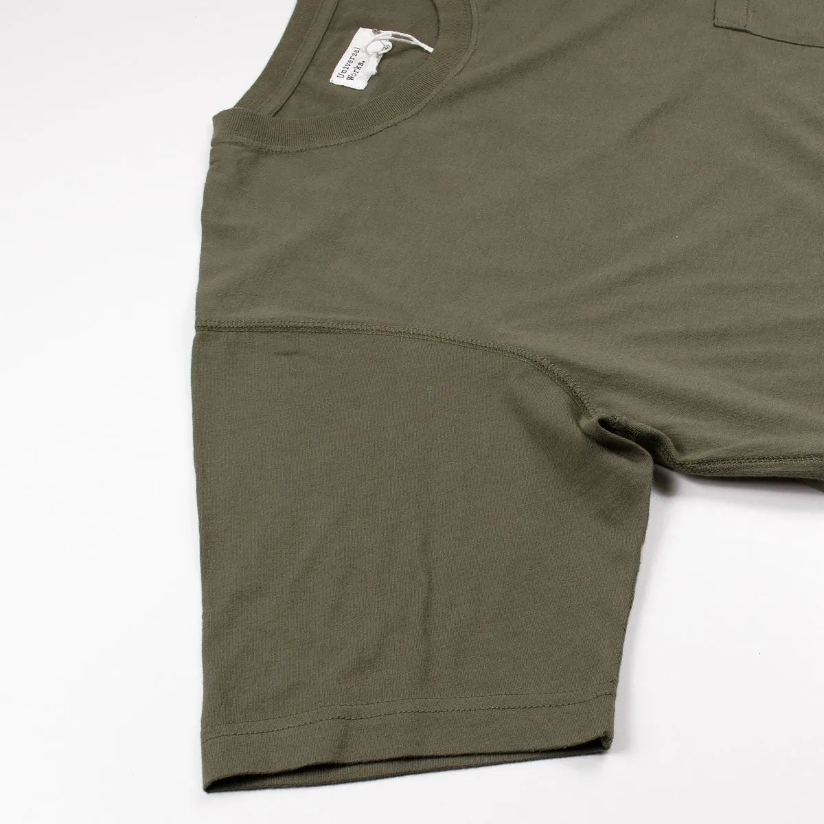 Universal Works - Pocket Tee Single Jersey - Olive