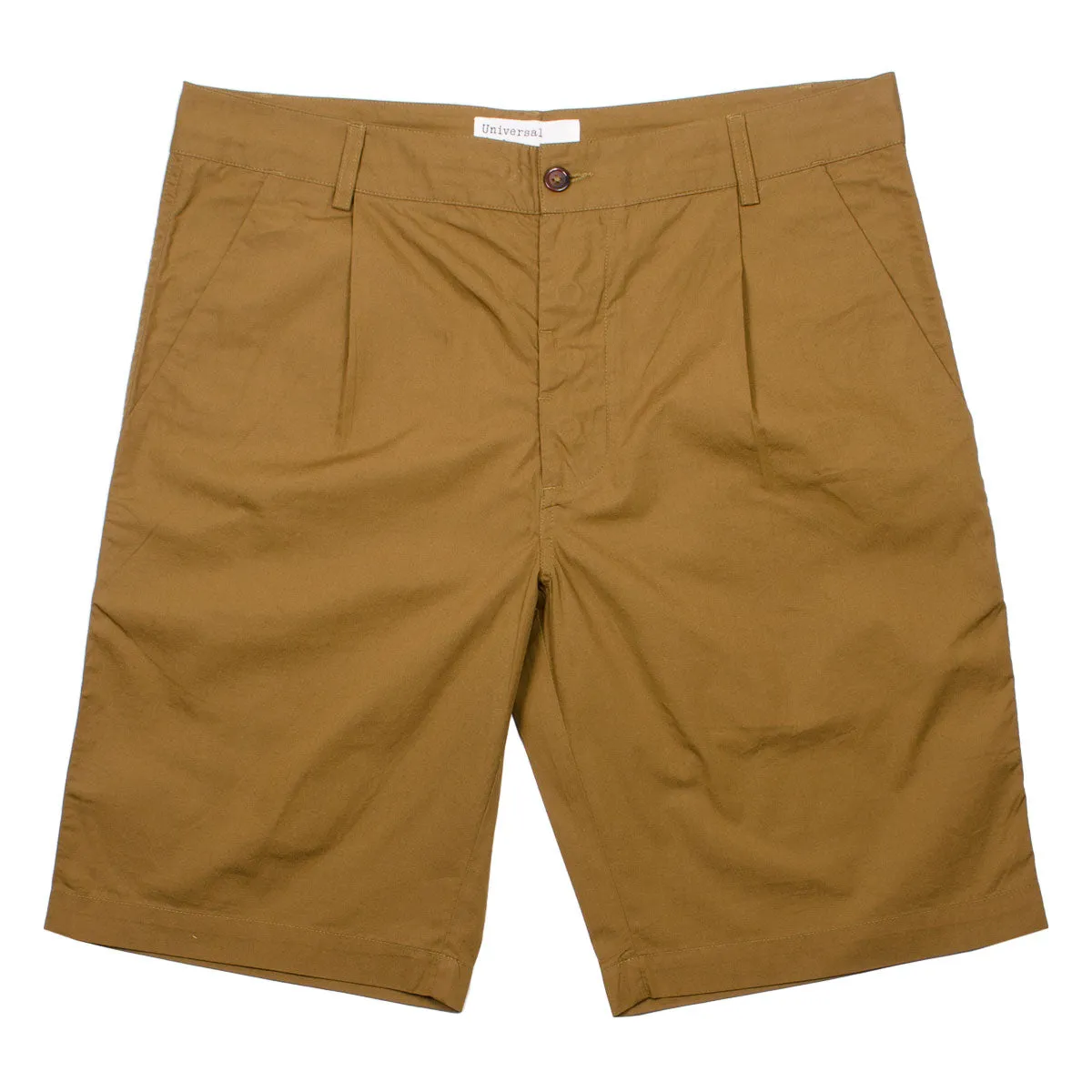 Universal Works - Walk Short Poplin - Khaki