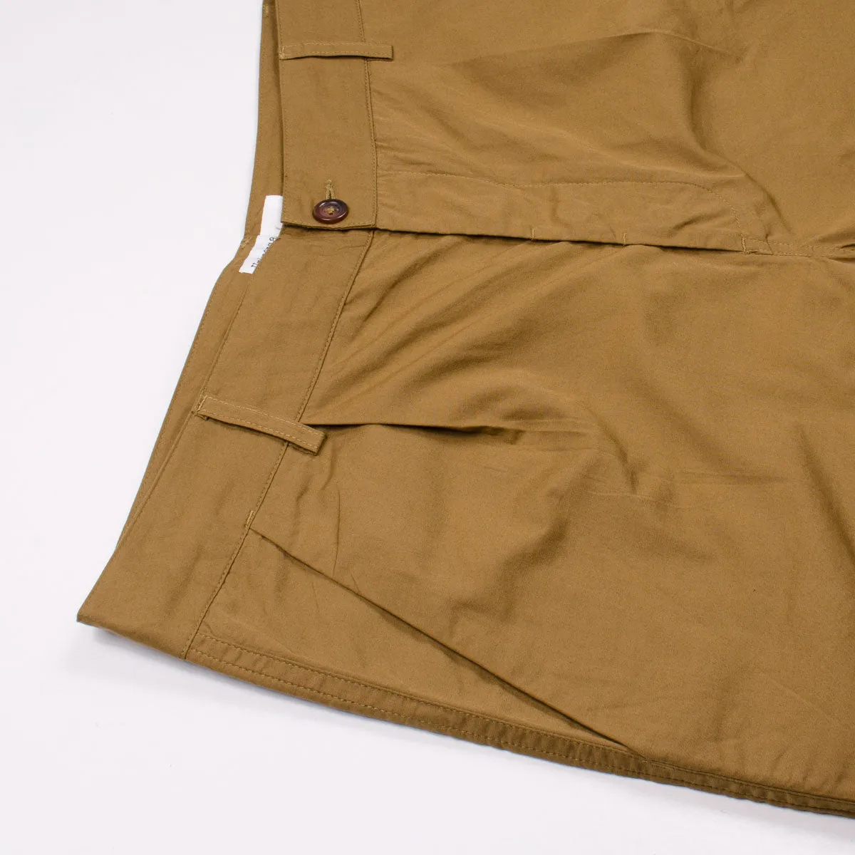 Universal Works - Walk Short Poplin - Khaki